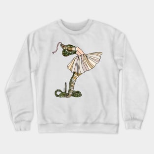 Snake Ballerina Tutu Crewneck Sweatshirt